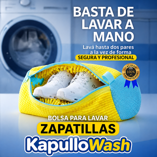 KapulloWash - Bolsa de Lavado Seguro para Zapatillas
